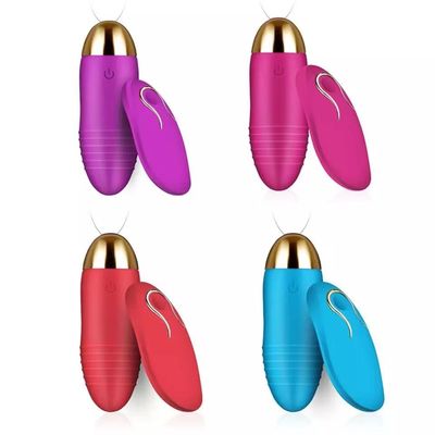 Boules de jouets vaginaux étanches Vibrateur à distance Oeufs sautants Jouets sexuels roses