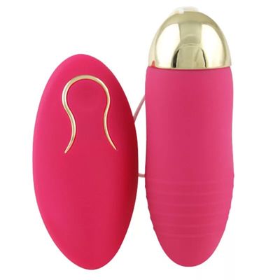 Boules de jouets vaginaux étanches Vibrateur à distance Oeufs sautants Jouets sexuels roses