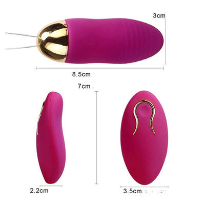 Boules de jouets vaginaux étanches Vibrateur à distance Oeufs sautants Jouets sexuels roses