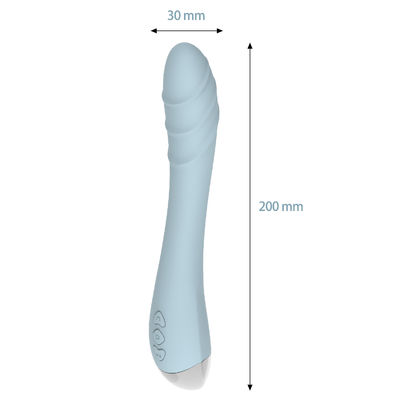 Vibrators de point G rechargeables Dildos en silicone liquide Jouet sexuel pour adultes