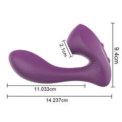 Clitoris suceuse Vibrateurs sexuels féminins Vibrateur à distance Jouet 300g