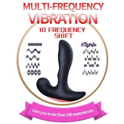 Télécommande masturbateur mâle jouet électrique enregistreur anal masseur de prostate avant arrière cour