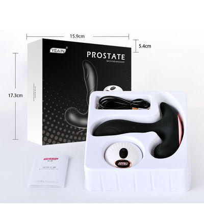 Télécommande masturbateur mâle jouet électrique enregistreur anal masseur de prostate avant arrière cour
