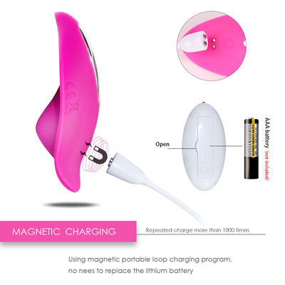 Vibrator sexuel féminin sans fil de 20 cm, petit vibrateur d'oeufs, sous-vêtements portables.