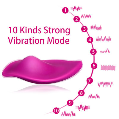 Vibrator sexuel féminin sans fil de 20 cm, petit vibrateur d'oeufs, sous-vêtements portables.