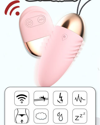 Vibration d' œuf Vibrateur de sexe à distance 10 vitesses contrôle des boules Vibrateur sans fil pour les femmes