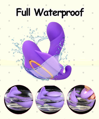 Vibrateur Bluetooth imperméable à l'eau de 14 cm Jouet sexuel Vibrateur rechargeable