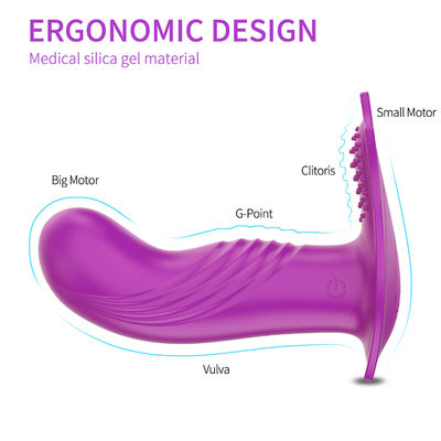 Vibrator de sexe à distance femmes jouets sexuels sans fil Vibrator de culotte 15cm