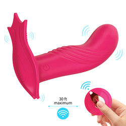 Vibrator de sexe à distance femmes jouets sexuels sans fil Vibrator de culotte 15cm