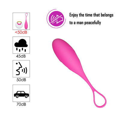 Masturbation par télécommande sans fil Dildo G Spot Vibrator d' œuf en silicone
