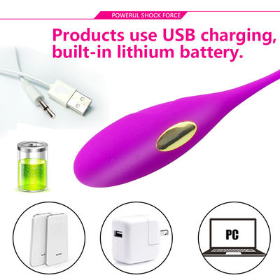 Masturbation par télécommande sans fil Dildo G Spot Vibrator d' œuf en silicone