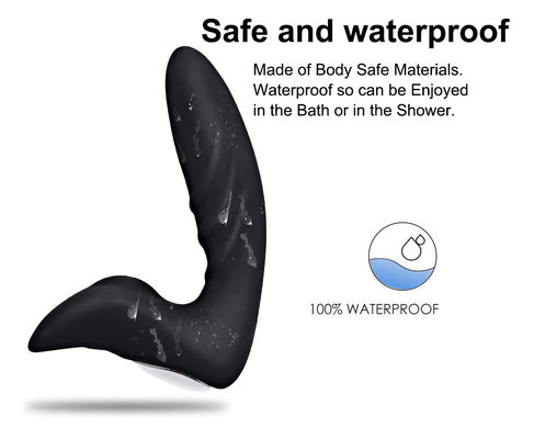 Masturbateur électrique masculin rotatif Jouet silicone massage de la prostate Vibrator porno