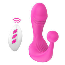 400g 15X9X9cm Vibrateur sans fil Jouet sexuel G Spot Dildo étanche Massageur de la prostate Stimulateur