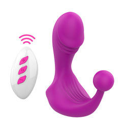 400g 15X9X9cm Vibrateur sans fil Jouet sexuel G Spot Dildo étanche Massageur de la prostate Stimulateur