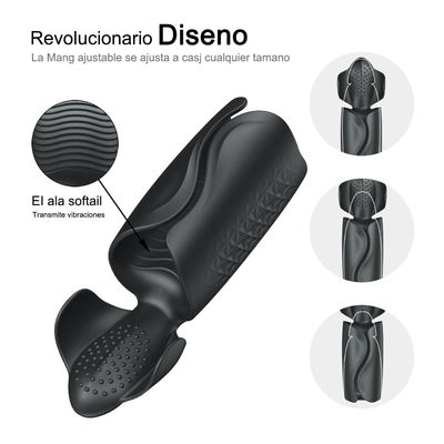 Ringe de pénis Vibrateur de pénis masculin Élargissement automatique Coupe de masturbation masculine Pour les hommes
