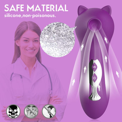 Plaque de soupape vibrant vibrateur de chat rose vibrateur de clitoris vibration succion