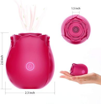 Vagin rouge mignon sucer la langue aspiration vibrateur rose vibrateur jouet sexuel