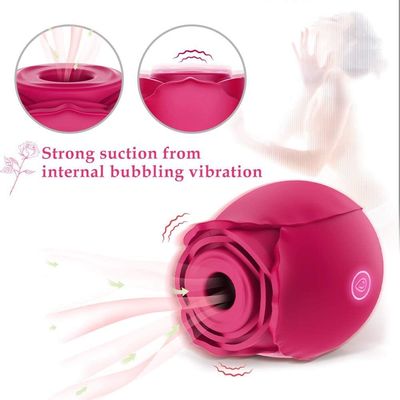 Vagin rouge mignon sucer la langue aspiration vibrateur rose vibrateur jouet sexuel