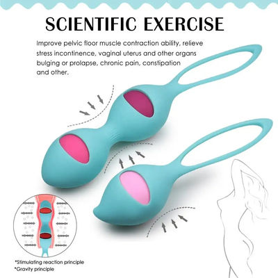 CE Vibrateur Jouet adulte boule de Kegel 35 X 140 mm Femmes Resserrement du plancher pelvien après l'accouchement