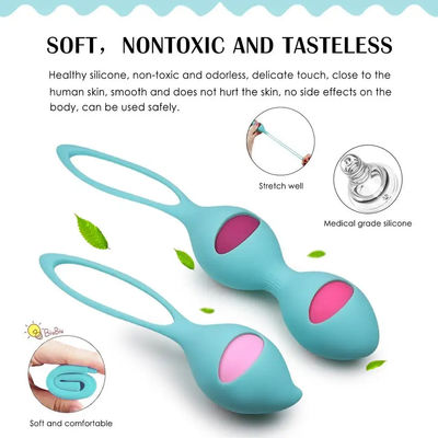 CE Vibrateur Jouet adulte boule de Kegel 35 X 140 mm Femmes Resserrement du plancher pelvien après l'accouchement