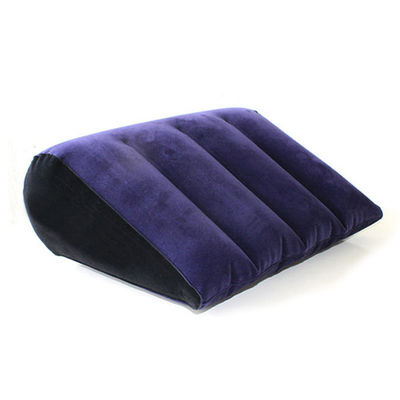 Vibrator en PVC jouet pour adultes oreiller sexuel gonflable violet 36 x 16 cm