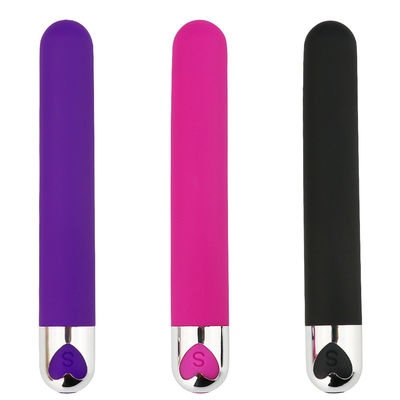 Vibrateur à balles longues en silicone ABS 137 x 21 mm