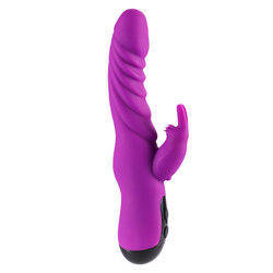 Vibrateur à 10 fréquences jouet adulte en forme de lapin rechargeable point G Dildo lécher la langue