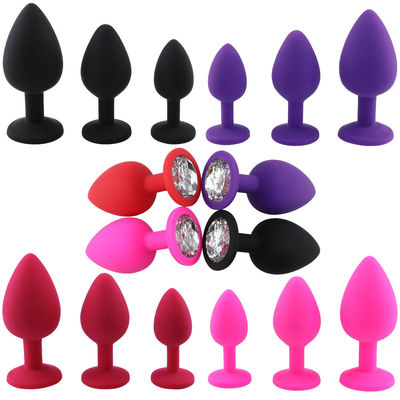 Tapon Beads Pink Male Butt Plug Cola Extremo Butt Lock Butt Plug Set énormes jouets sexuels en silicium