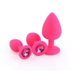 Tapon Beads Pink Male Butt Plug Cola Extremo Butt Lock Butt Plug Set énormes jouets sexuels en silicium