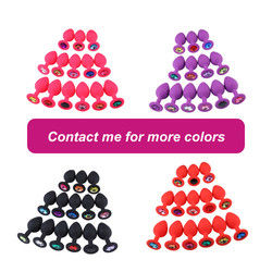 Tapon Beads Pink Male Butt Plug Cola Extremo Butt Lock Butt Plug Set énormes jouets sexuels en silicium