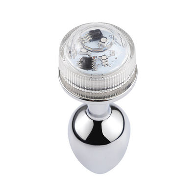 G Spot Cosplay Plug Anal Jouets sexuels Glou Tail télécommande Lumineux Jewelled Butt Plug