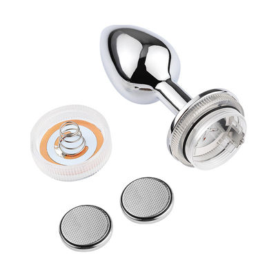 G Spot Cosplay Plug Anal Jouets sexuels Glou Tail télécommande Lumineux Jewelled Butt Plug