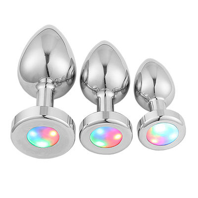 Les hommes sexy portable masturbation jouet fesse bougie allumée lumière clignotante