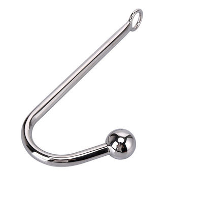 115g Homme Jouet Anal Crochet Avec Boule Bondage Cock en acier inoxydable Pour les hommes