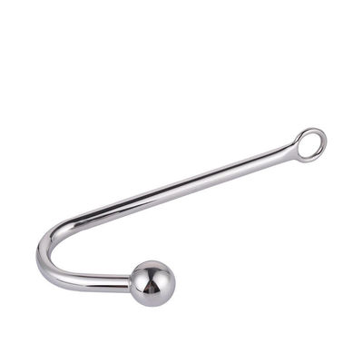 115g Homme Jouet Anal Crochet Avec Boule Bondage Cock en acier inoxydable Pour les hommes