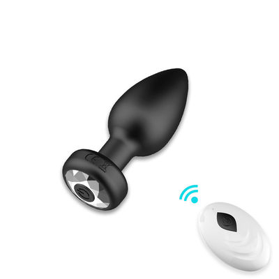 Pulling anal sans fil Plug jouets sexuels silicone USB rechargeable 10 fréquence