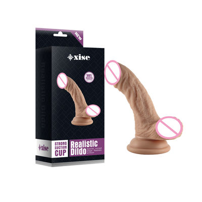 Diluteur en silicone plastique réaliste Diluteur gros et doux 15 pouces