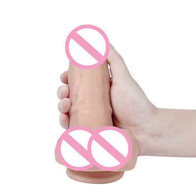 215 mm Pénis Femmes Jouets sexuels Réaliste de qualité médicale Silicone Dildo Silicone caoutchouc