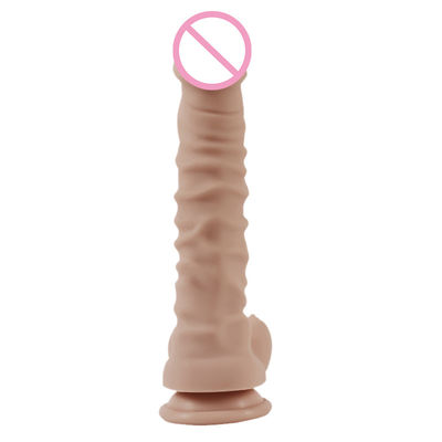 350g 215mm Épaisseur Femmes Dildo Liquide Silicone Extra Doux Dildo en caoutchouc Jouets sexuels