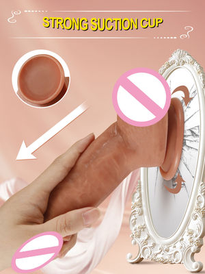 Diluteur masculin réaliste étanche, liquide, doux, silicone, caoutchouc, pénis, femmes