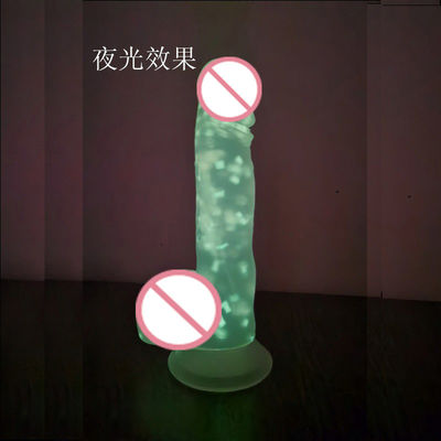 18 x 4cm Pénis Homme Jouets sexuels en caoutchouc de silicone Pénis réaliste Dildo pour femme
