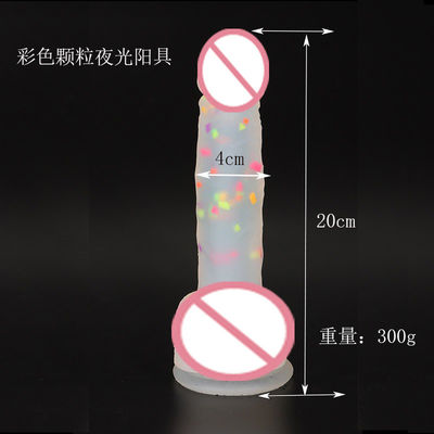 18 x 4cm Pénis Homme Jouets sexuels en caoutchouc de silicone Pénis réaliste Dildo pour femme