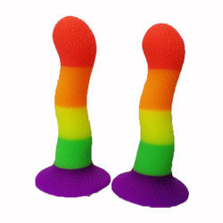 Dildo en silicone en caoutchouc étanche en silicone liquide 18 x 4 cm énorme Dildo réaliste