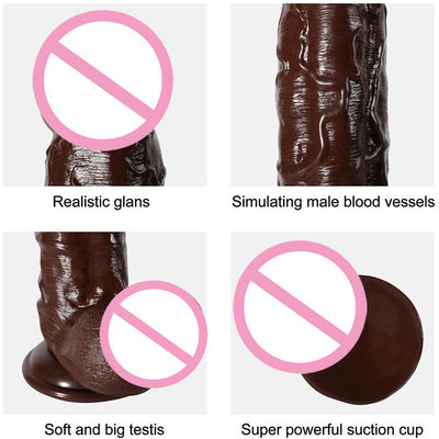 10 pouces Xxl Realiste Dildos Double Dildos personnalisés Gummie réel sentir gros coq de chien
