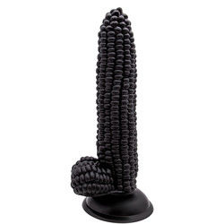 Enorme en forme de maïs Dildo réaliste Pénis de maïs Cob Dildo 245g