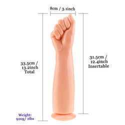 Jeux de sexe en PVC main en caoutchouc dildo tentacule grosse main de fisting dildo cul pénis