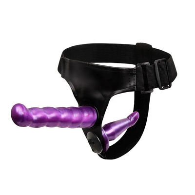 498g Double Realiste Dildos Ceinture sur Dildos Avec Ceinture Harnais Bondage