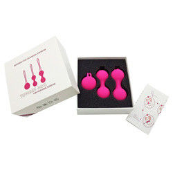 Boules de Kegel à serrer Vibrateur en silicone Exercice vaginal Poids Kegel pour femmes