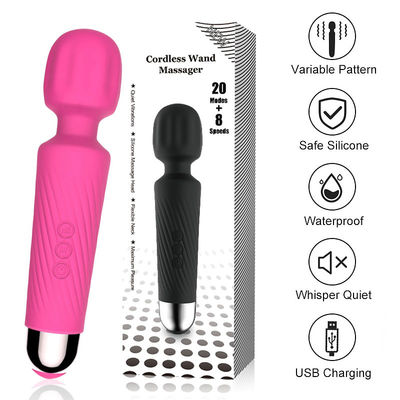 Les femmes sans fil jouets sexuels rechargeables adultes cristal clitoris mini baguette vaginale vibrateur