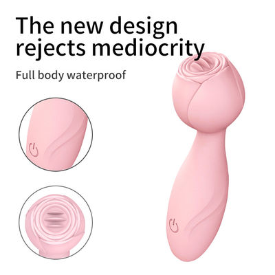 Impression du logo AV Baguette sans fil à main 350g Femmes Vibrator Massage à la baguette